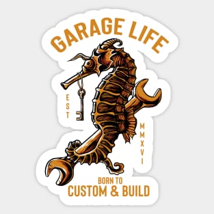 Garage Life Sticker